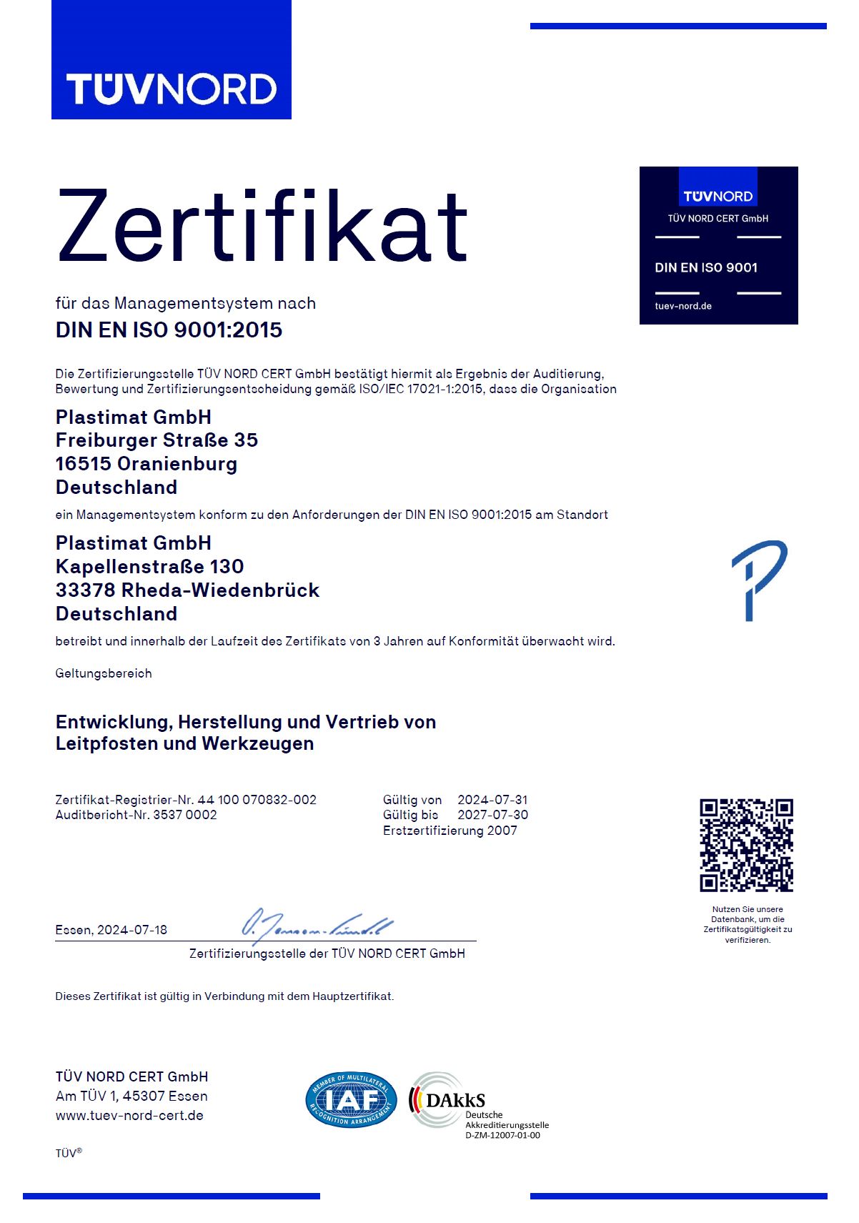 PlastimatGmbH_ISO 9001_DE